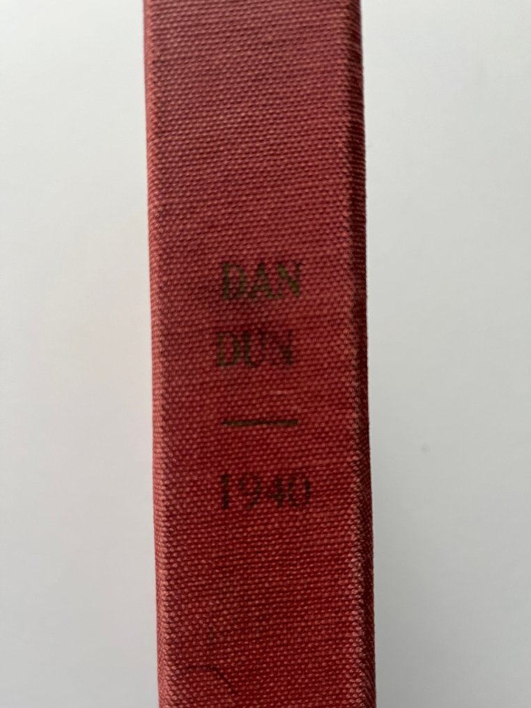 Dan Dunn - Scrap book complete with all 1940 dailies and Sunday pages - 1 Album - Unique copy - 1940 #1.0