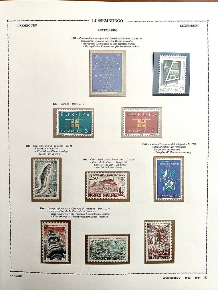 Ευρωπαϊκές χώρες 1941/1984 - Συλλογές του Λουξεμβούργου, του Λιχτενστάιν και των Νήσων του Καναλιού + Γερμανική Κατοχή 1941/44 - No Reserve Price #3.2