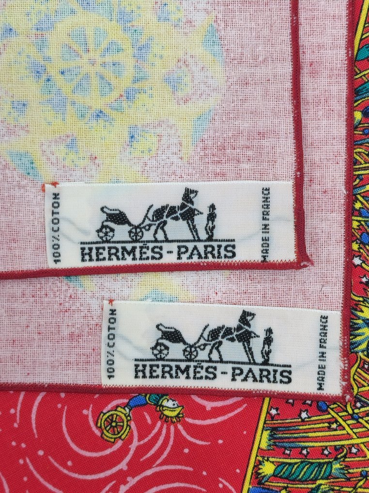 Hermès - Set mit 2 Platzsets - Tischtuch  - 46 cm - 44 cm #1.0