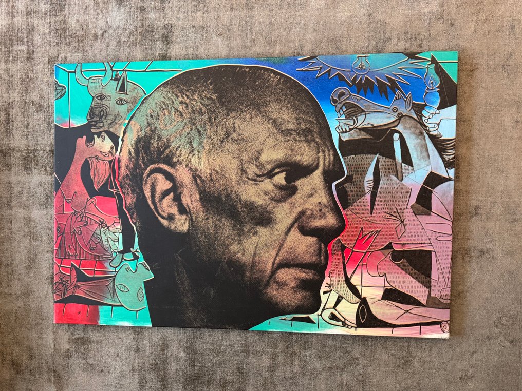 Steve Kaufman (1960-201 - Picasso #1.0