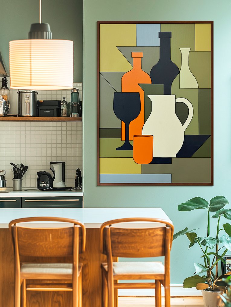 Alejandro Gonzalez - Bodegones Geométricos 72 - XL - (NO Reserve) #4.3