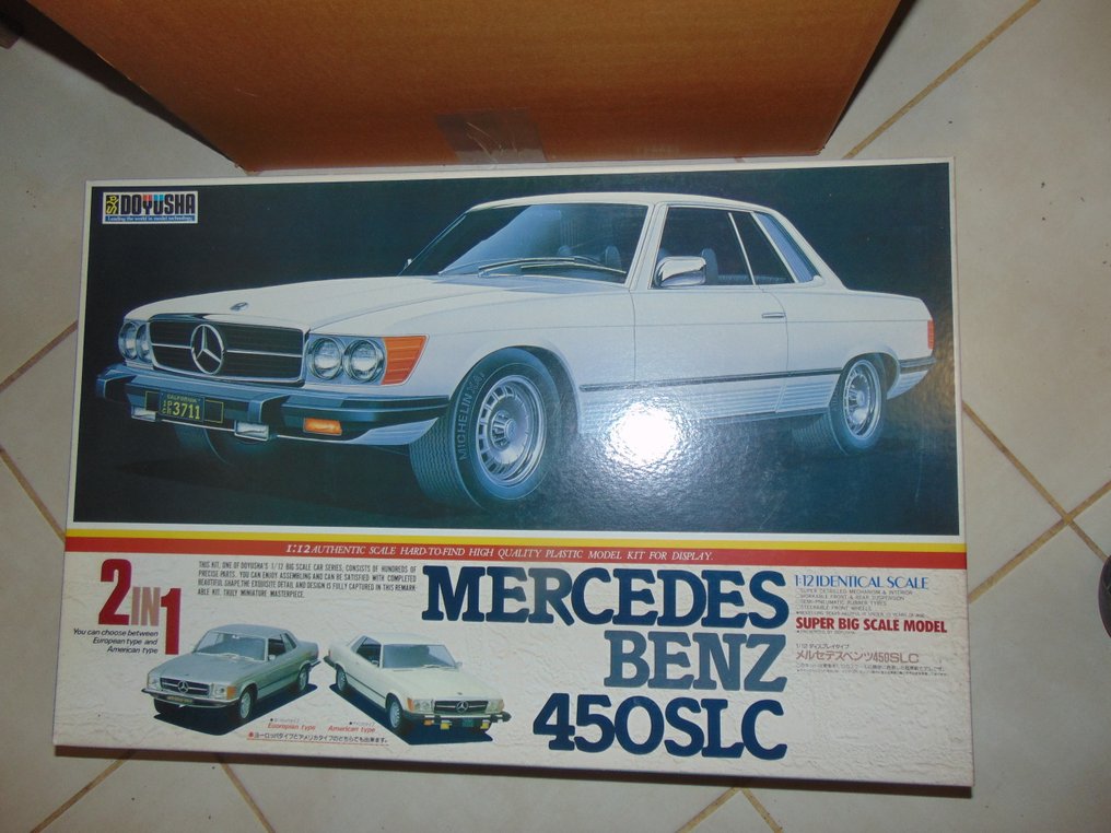 DOYUSHA 1:12 - Model kit - Mercedes Benz 450SLC #2.1