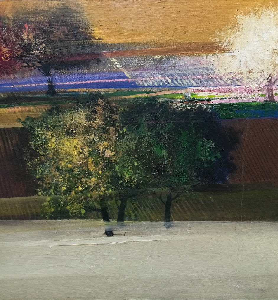 Giorgio Bossola (1931-2015) - Le Biolche - Alberi in fiore #1.0