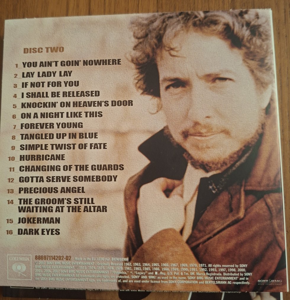 Bob Dylan - 233 tracks from studio albums, broadcast and live performances - Diverse titels - CD box set - 2007 #4.3