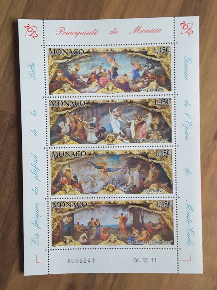 Monaco 2012/2013 - Two full years of common stamps. - Yvert 2809 à 2906 sans les timbres non émis #1.0