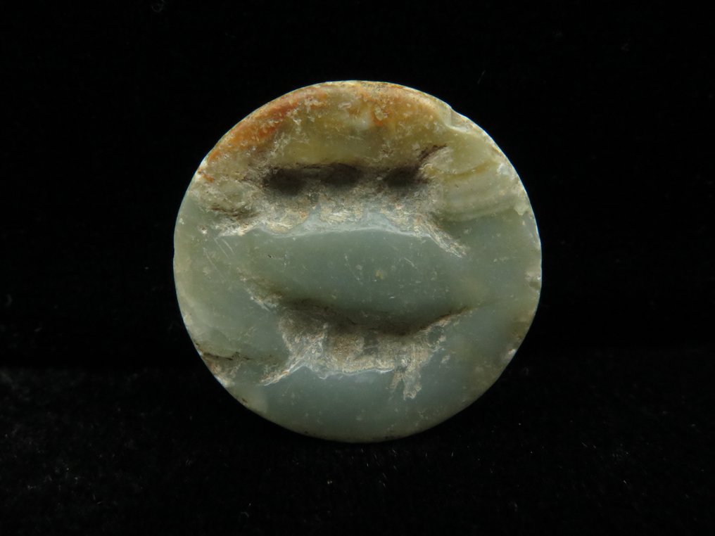 索不达米亚 Agate 带有动物装饰的封印 - 2.5 cm  (没有保留价) #1.0