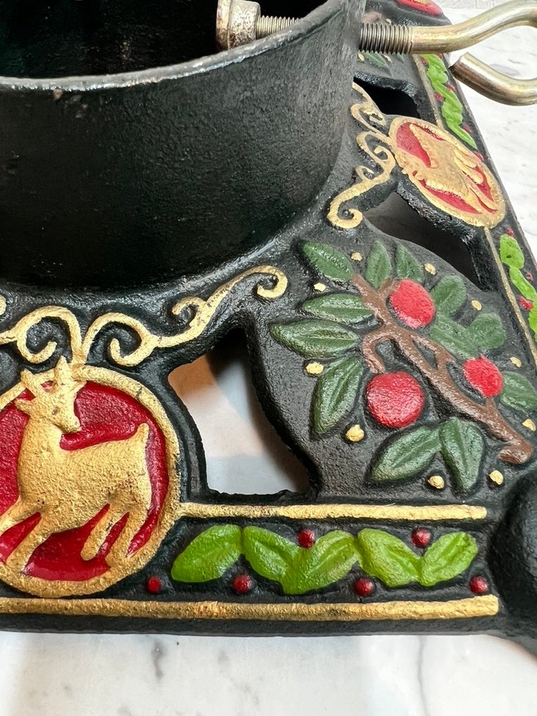 Decorațiune Crăciun - Fontă - Statuetă de Crăciun antic #3.2