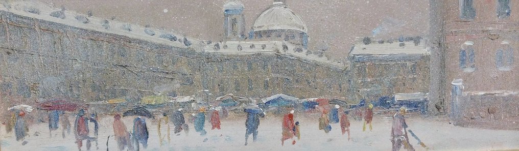 Sergio Manfredi (1932) - Neve a Porta Palazzo #1.0