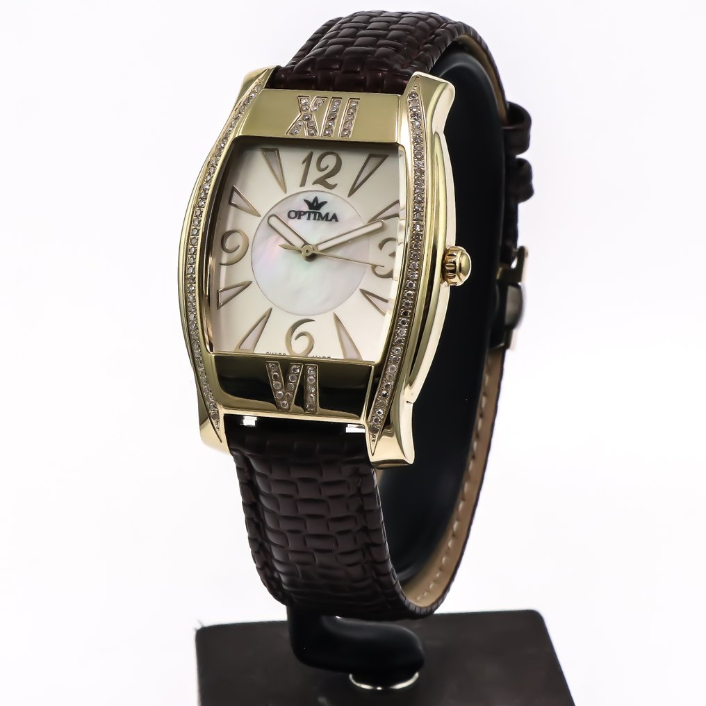 Optima - Diamond Swiss Watch - OSL244-GL-D-7 - Sem preço de reserva - Senhora - 2010-2020  #2.1