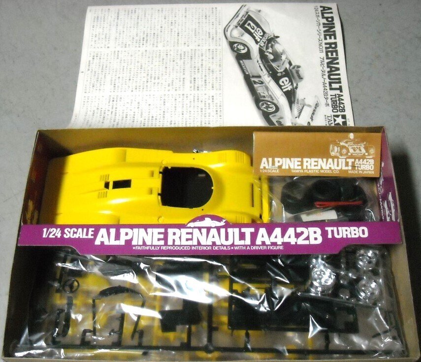 Tamiya 1:24 - Σπορ αυτοκίνητο μοντελισμού - Alpine Renault A442B Turbo #1.0