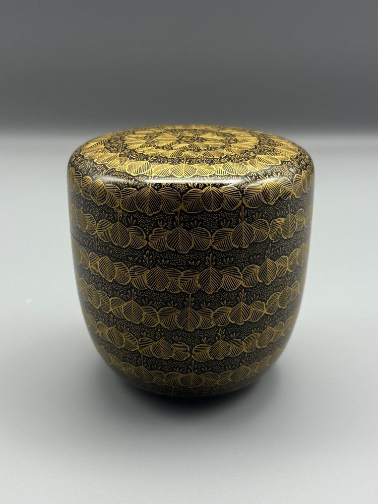 Mae Shigeo  前志芸男 - Natsume - Gratis fragt Chin-Kin Paulownia crest pattern Maki-e 沈金 桐紋様 蒔絵 - Træ #3.2