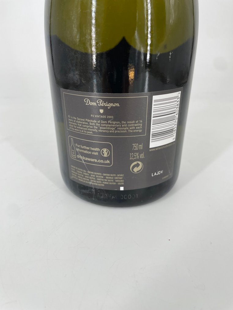2000 Dom Pérignon, P2 - Champán Brut - 1 Botella (0,75 L) #3.2