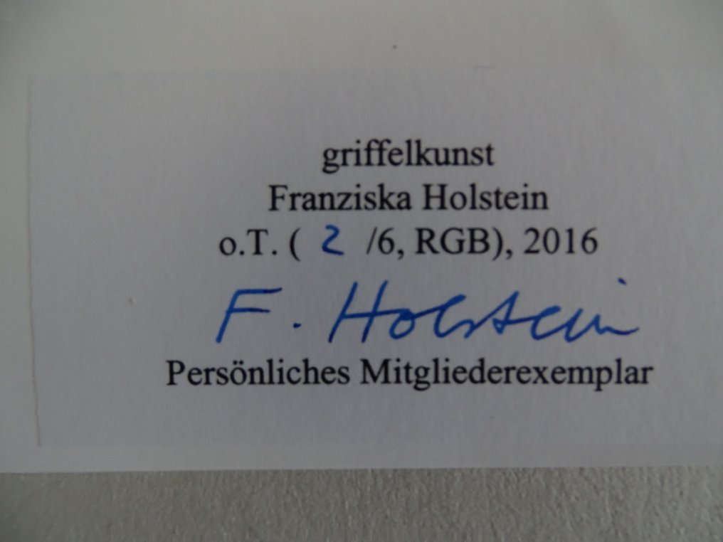 Franziska Holstein (1978) - Griffelkunst 363 C2 #2.1