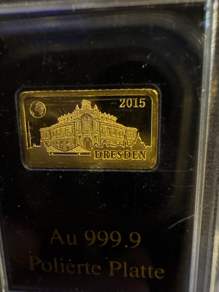 1 γρ. - Χρυσός - 2015 Dresden (χωρίς τιμή ασφαλείας) #1.0