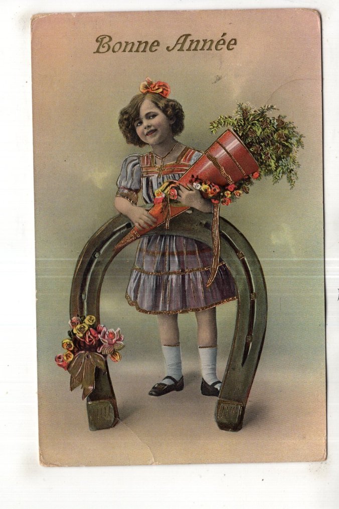 Colecție frumoasă de cărți poștale speciale de Crăciun și Anul Nou 1900-1950 - Colecție de cărți de Crăciun și Anul Nou - Album de cărți poștale (63) - 1900-1950 #4.3