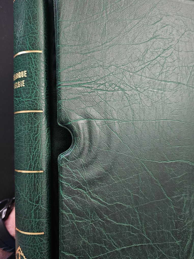 Belgio 1985/1999 - Album Leuchtturm LX completamente riempito, inclusi i libretti. Valore di affrancatura molto alto: #1.0