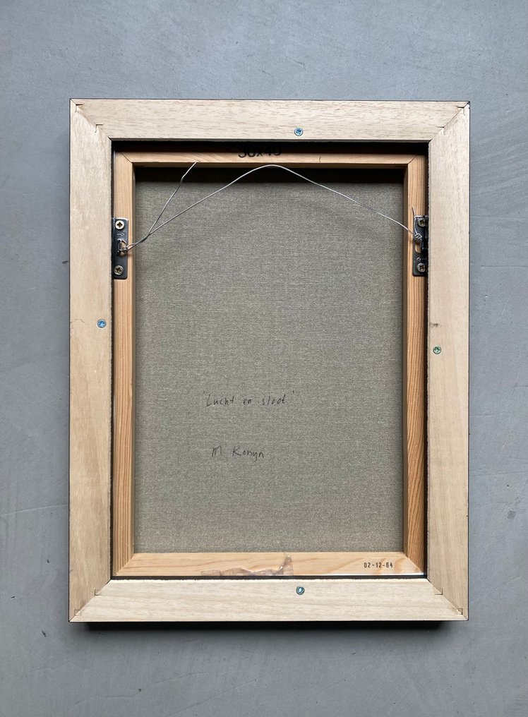 Marein Konijn - Sky over ditch #3.2