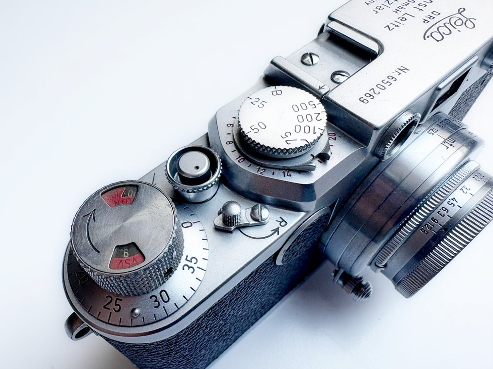 Leica IIf 'Red Dial' + Summar 1:2.0 5cm [50mm] 旁轴相机  (没有保留价) #4.3