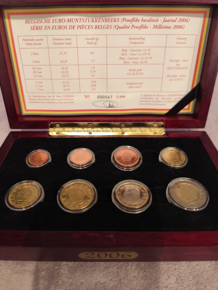 Belgium. Proof Set 2006 (No reserve price) #1.0