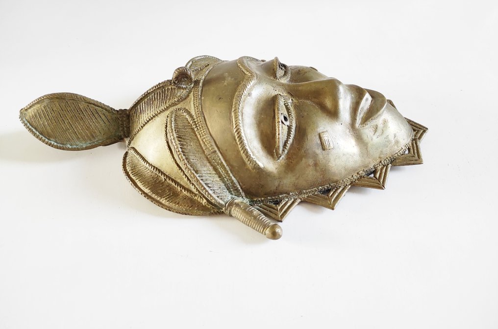 Masker in brons - Baule - Ivoorkust (Zonder Minimumprijs) #4.3