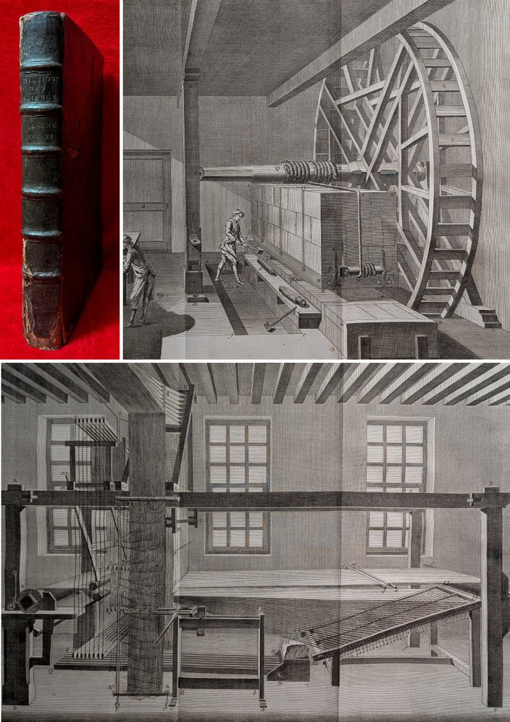 Diderot; D'Alembert - [239 PLANCHES] Recueil de Planches, sur les sciences, les arts libéraux, et les arts mécaniques - 1772 #1.0
