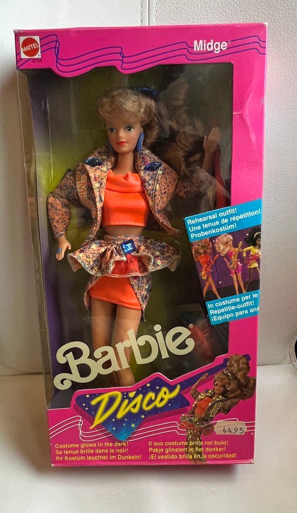 Mattel - Statuetta - Barbie Disco Midge - Plastica #1.0