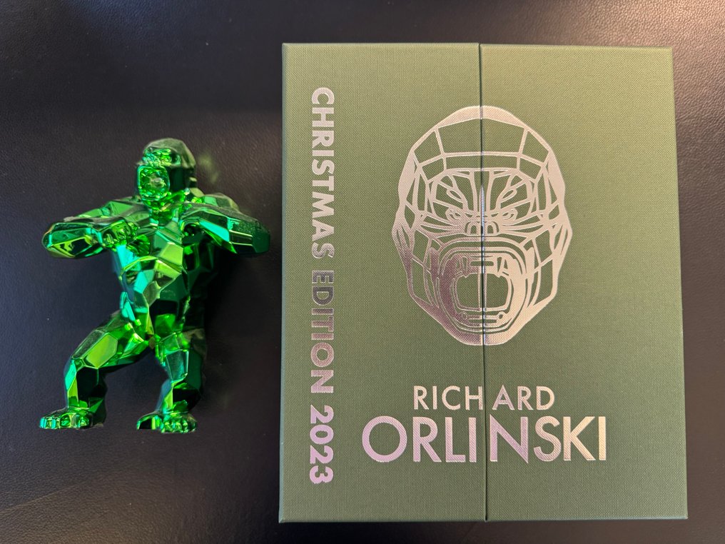 Richard Orlinski (1966) - Kong Christmas (Green Edition) 2023 #1.0