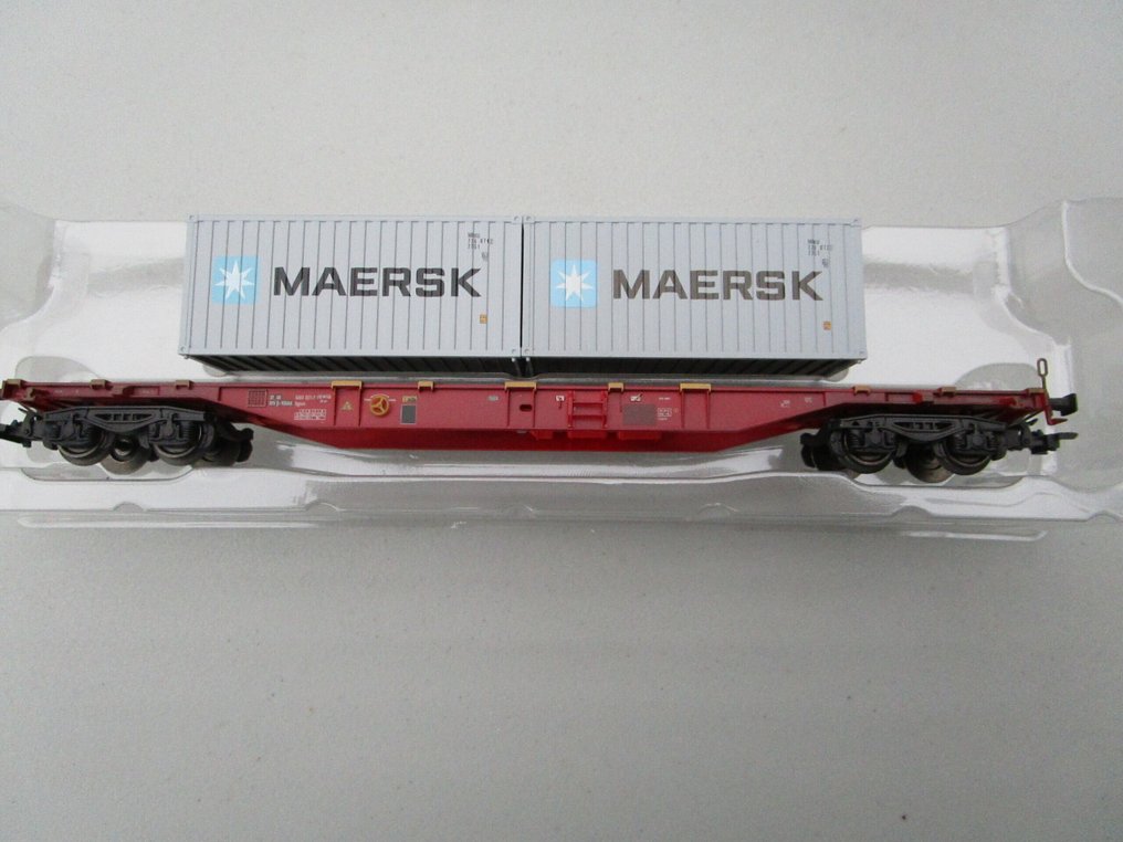 Märklin H0 - 47059 - Τρένο μοντελισμού μεταφοράς εμπορευμάτων (1) - 47059 HO container μεταφορική ρόδα από την εταιρεία "TOUAX". #1.0