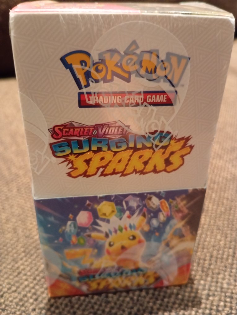 Pokémon - 1 Box - Surging Sparks Booster Box - 18 packs - Scarlet & Violet - Surging Sparks #1.0