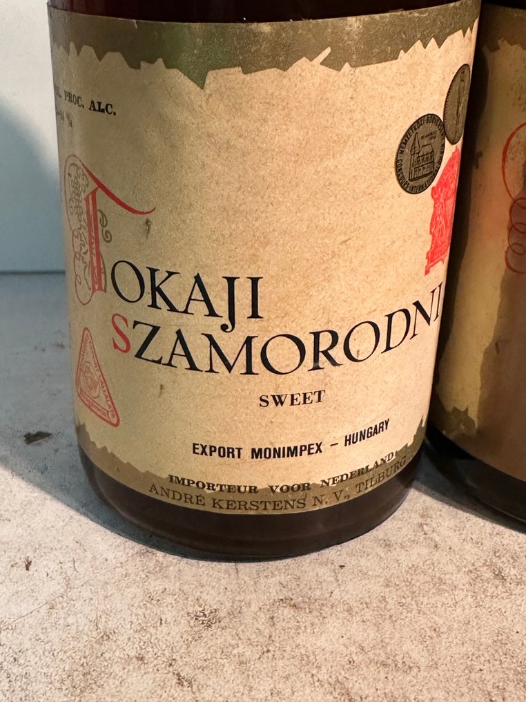 1967 Monimpex Szamorodni Sweet(1) & Monimpex Aszu 3 Puttonyos(1) - 托卡伊 - 2 Jennies (0.5L) #1.0
