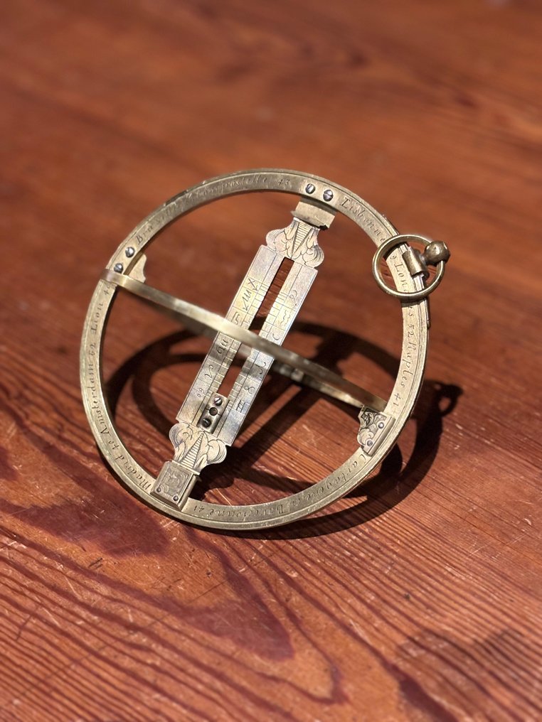 Nicholas BION - Ring dial - 鍍金黃銅 - 法國 - 1650-1700 - 春分环 / 天文的 #1.0