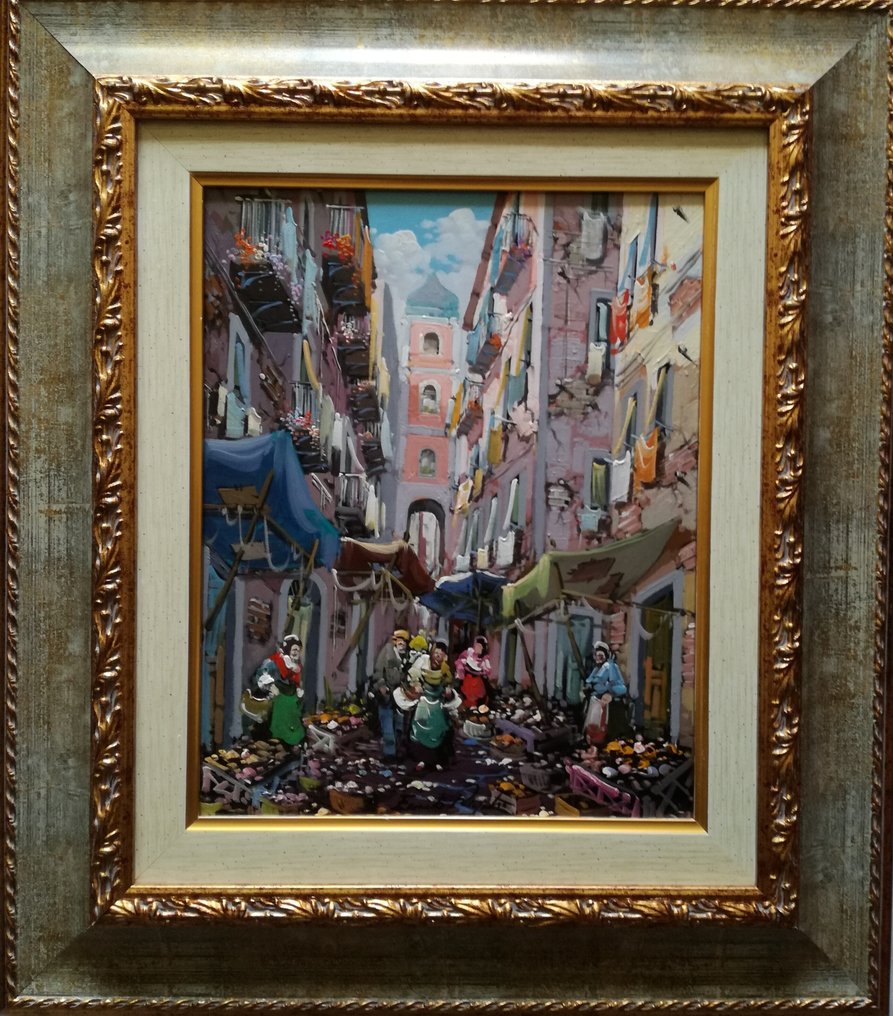 Ernesto Rispoli (1948) - Via dei pastori (Napoli) #2.1