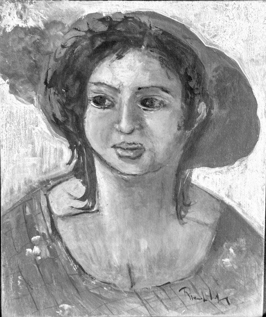 意大利学校 (XX) - Ritratto di donna con cappello #3.2