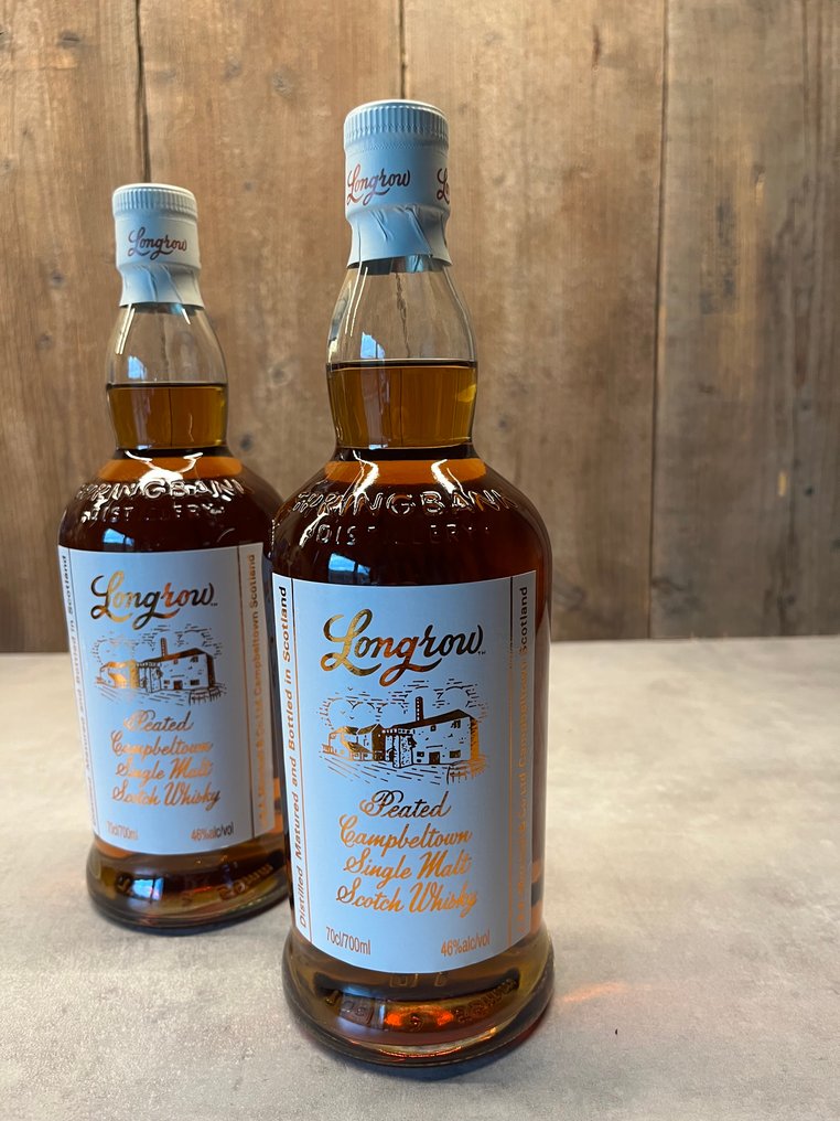 Longrow Peated Campbeltown Single Malt Scotch Whisky  - 70cl - 2 bottles #2.1