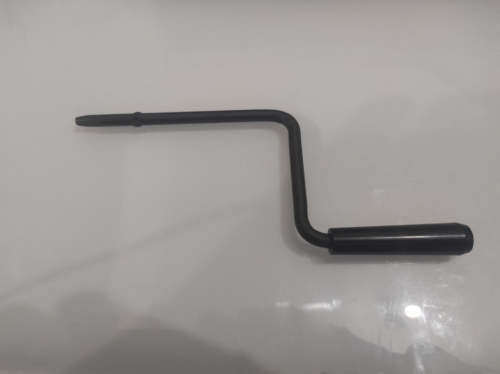 Nødevinduverktøy - Antikk manuell håndtak for nødløsning av vindusheis NOS - Ferrari  Testarossa / 308 #4.3