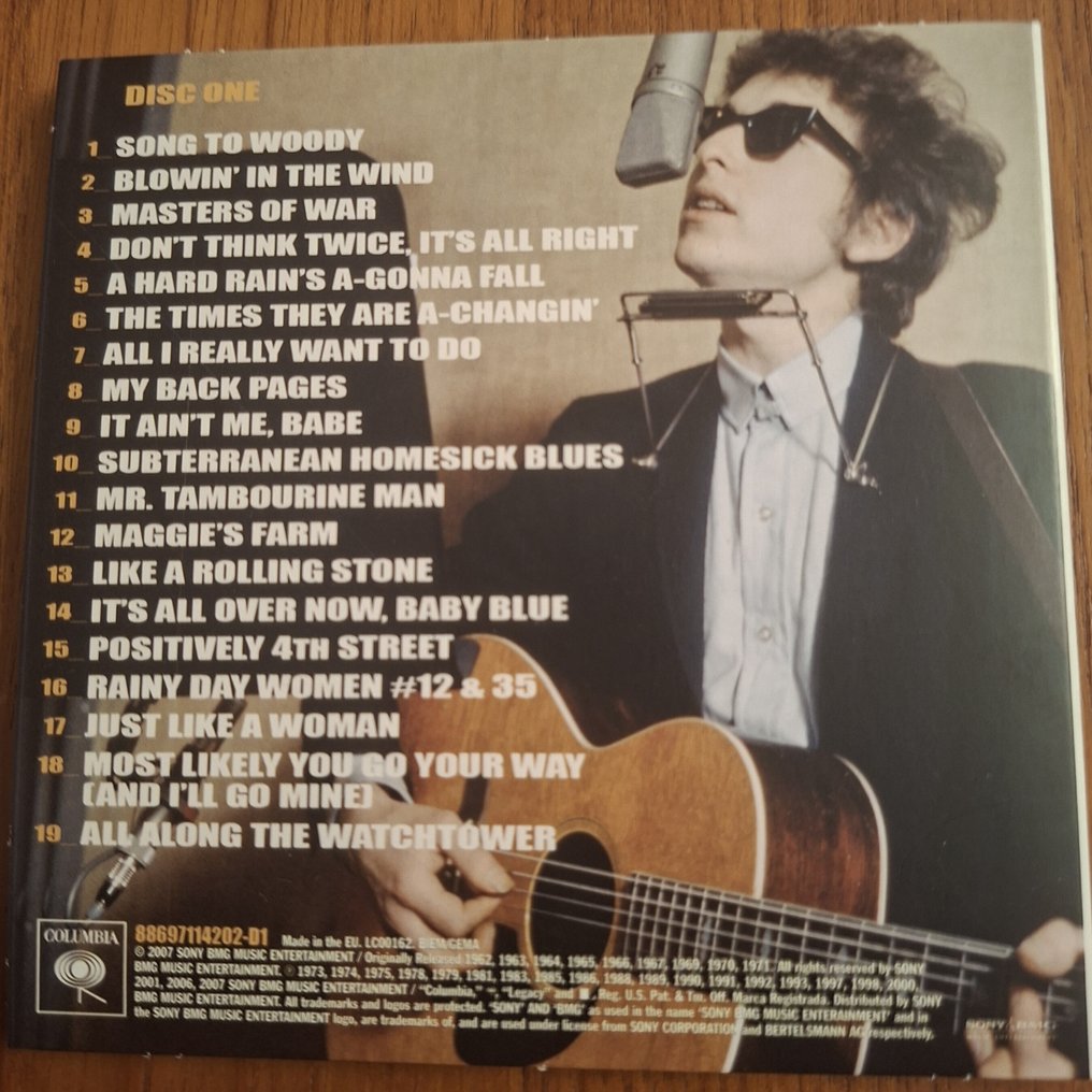 Bob Dylan - 233 tracks from studio albums, broadcast and live performances - Diverse titels - CD box set - 2007 #3.2