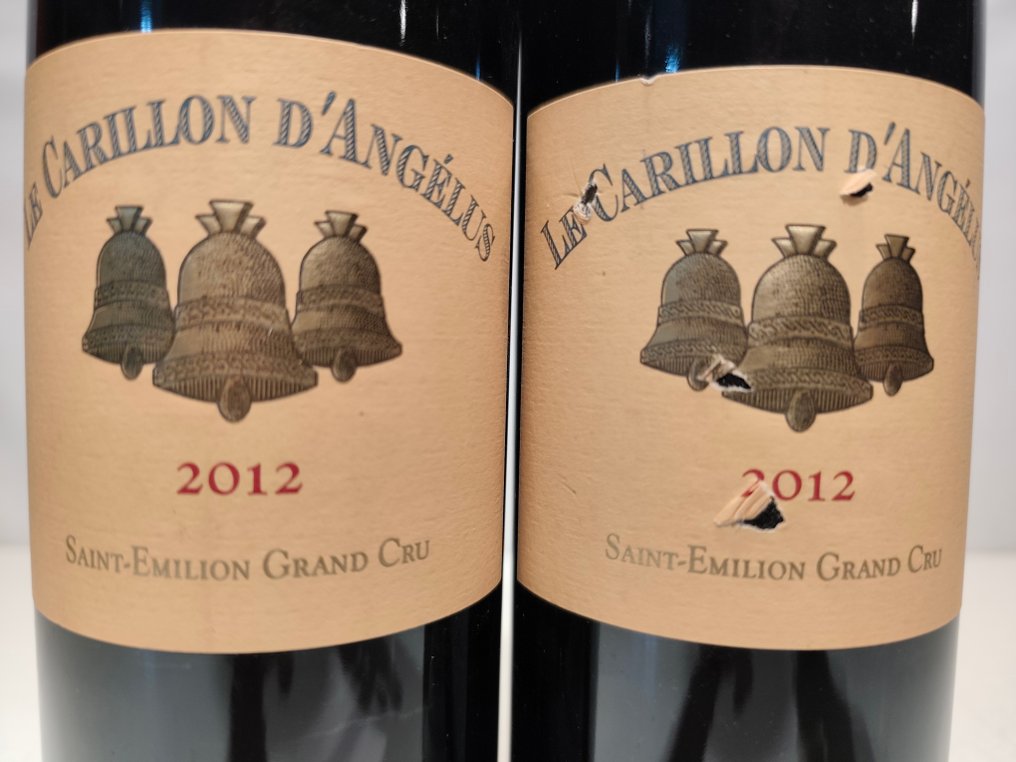 2012 Le Carillon d'Angélus, 2nd wine of Ch. Angelus - 圣埃米利昂特级酒庄 - 2 Bottles (0.75L) #2.1