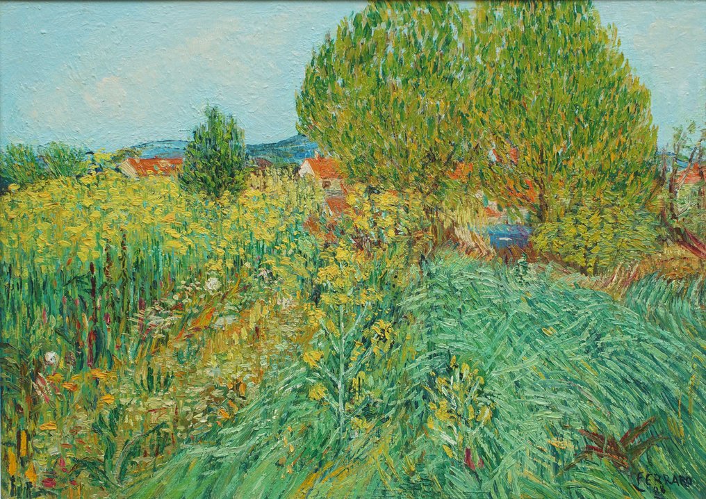 Franco Ferraro (1929-2014) - Paesaggio di Capezzana #1.0