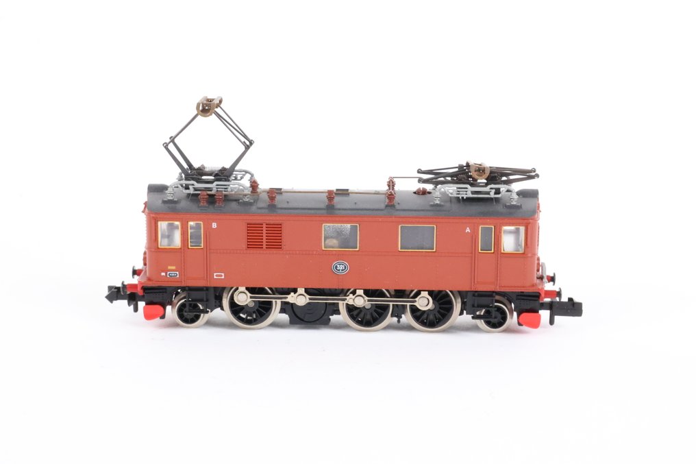 Fleischmann N - 7368 - Ηλεκτροκίνητη ατμομηχανή (1) - Du2 stangenloc 321 - SJ #3.2