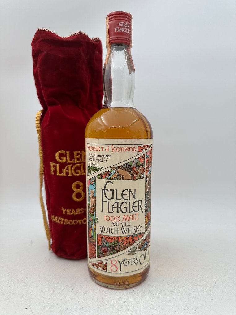 Glen Flagler 8 years old 100% Malt Pot Still - b. 1970s - 75cl #1.0