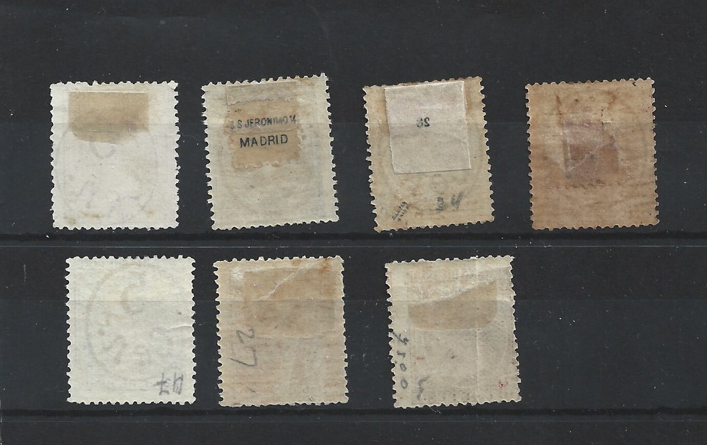 Fernando Poo 1894 - kis sorozat - Edifil 40/40j #1.0