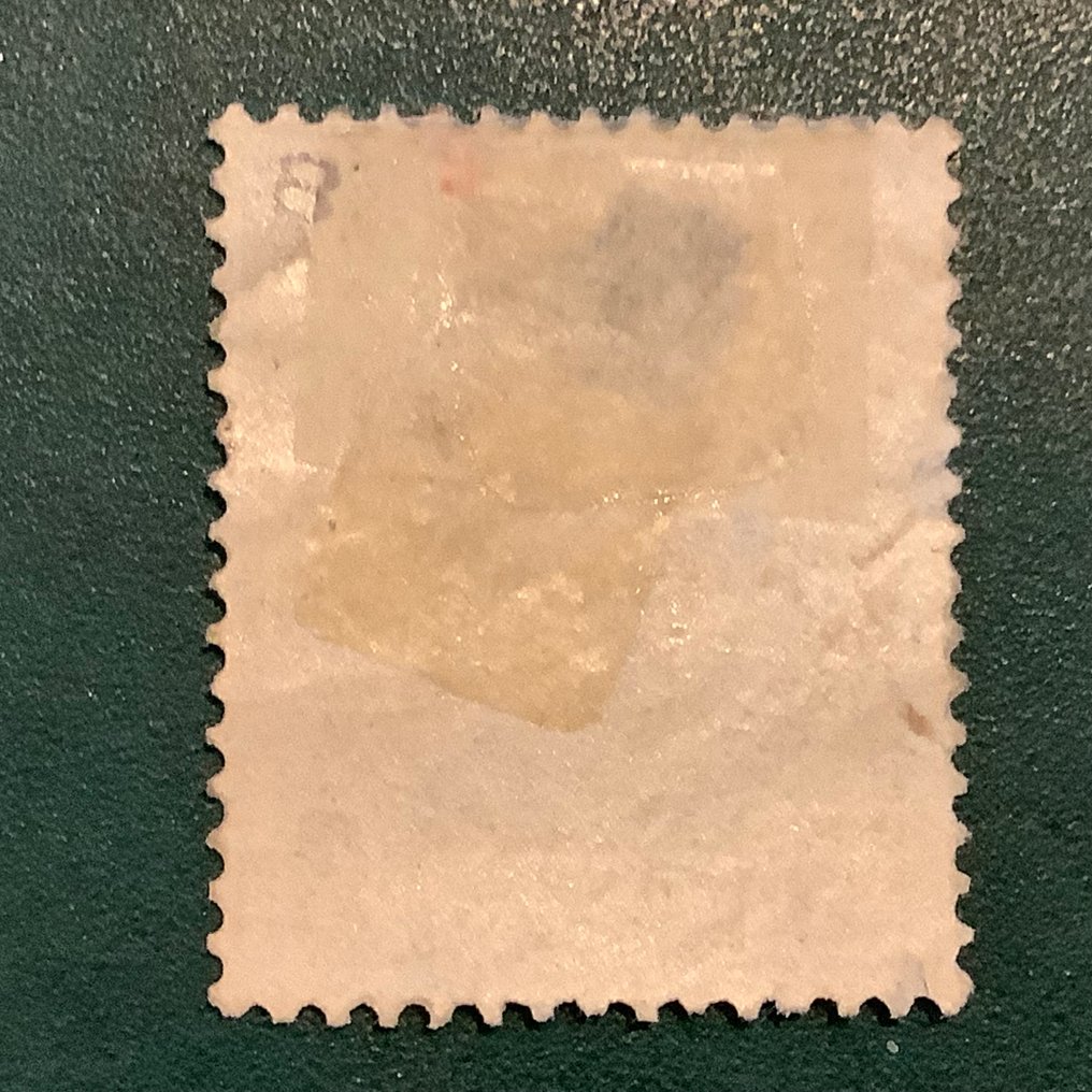 Congo Belgian 1887 - 5 Fr Koning Leopold II nuanță violet - OBP 11 #1.0