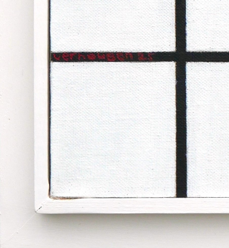 Jos Verheugen - Free after Mondrian, with Robin (M1076) #4.3