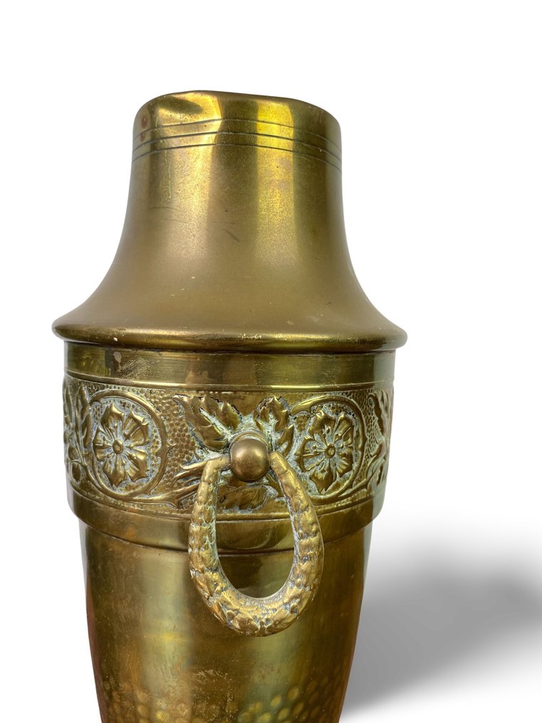 Maljakko (2) - Kullattu messinki - Korkeus 26 cm #4.3