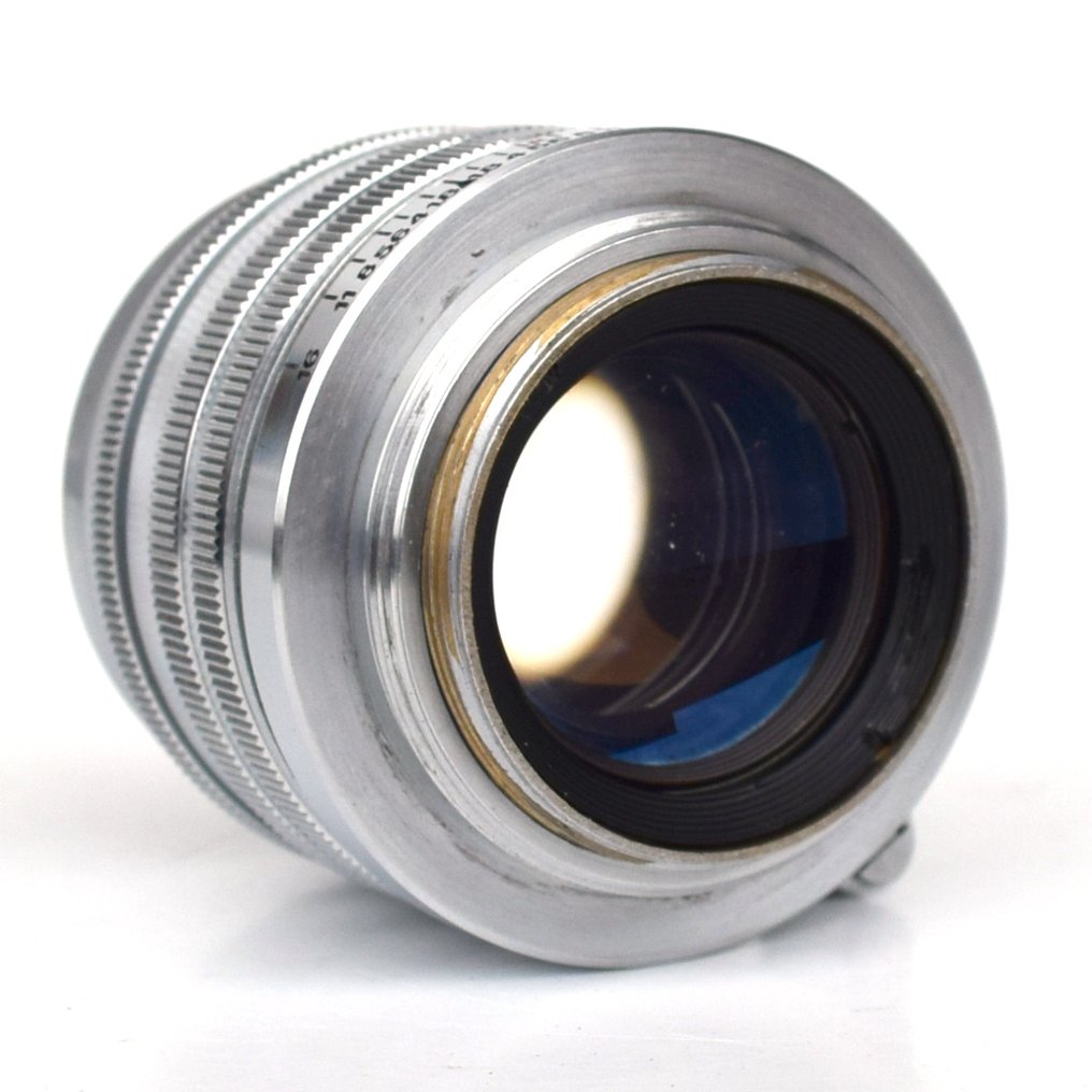 Canon rangefinder lens 50 mm 1.8 met zonnekap Rangefinder camera #4.3