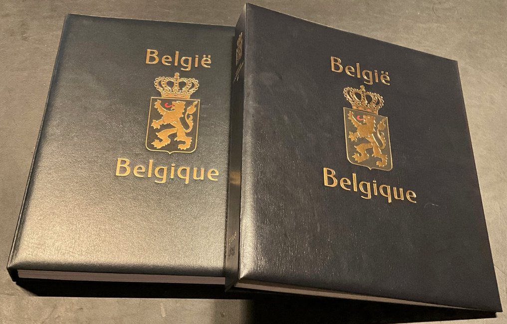 Belgia 1989/2019 - Colecție completă de cărți în 2 albume LUXE DAVO. #1.0