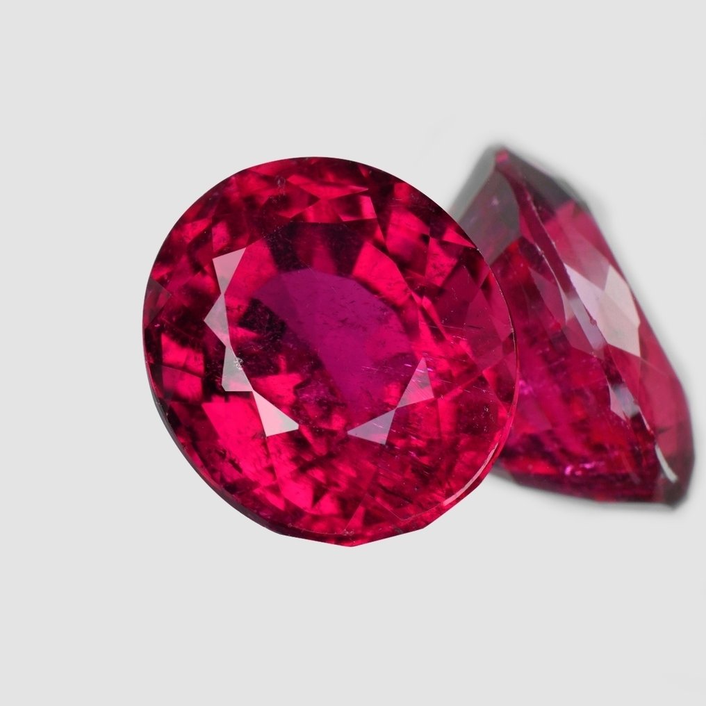 1 pcs Rood Toermalijn - 3.01 ct - nternational Colored Gemstone Association (ICA GemLab) - Rubellite #3.2