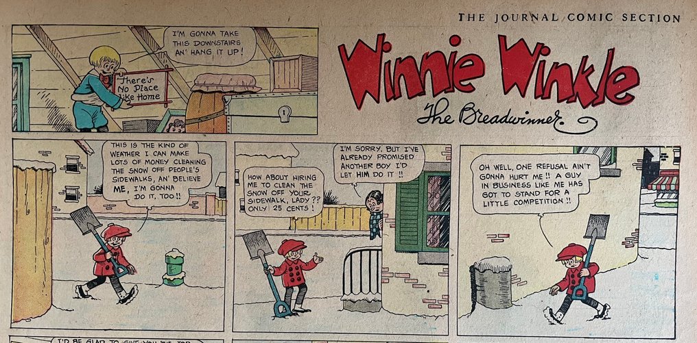 Winnie Winkle - 30 Newspaper pages #1.0