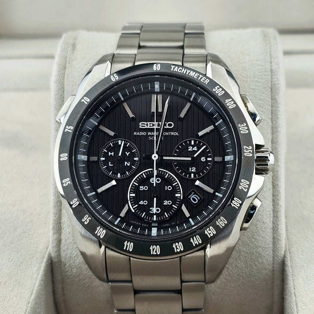 Seiko - Radio Wave Control - Solar - No reserve price - 8B82-0AE0 - Men - 2010-2020 #4.3