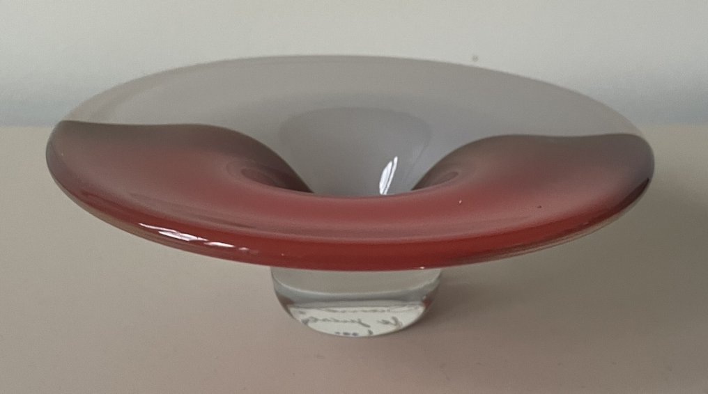 Leerdam - Piatto da portata - Vetro - Scala sul piede #1.0